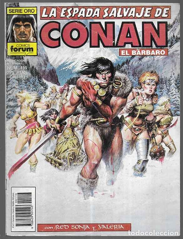 C&oacute;mics: Espada Salvaje de Conan el barbaro, La. 1&ordf; edici&oacute;n n&ordm; 116 - Foto 1
