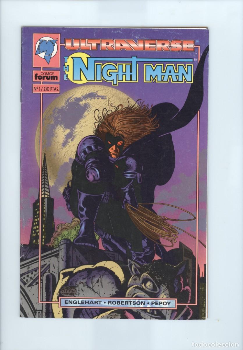 C&oacute;mics: Planeta. Ultraverse. Night Man. 1. Malibu. - Foto 1