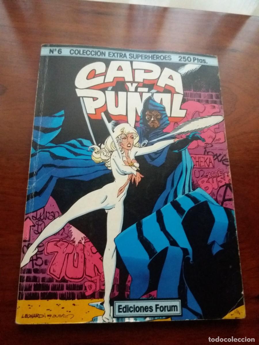 C&oacute;mics: CAPA Y PU&Ntilde;AL N&ordm; 6. COLECCI&Oacute;N EXTRA SUPERH&Eacute;ROES. EDICIONES FORUM - Foto 1