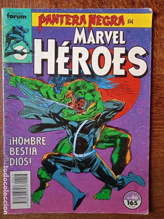 C&oacute;mics: PANTERA NEGRA. MARVEL HEROES N&ordm; 46 - MARVEL COMICS FORUM- - Foto 1
