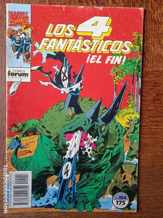 C&oacute;mics: LOS 4 FANTASTICOS V.1 N&ordm; 104 - FORUM MARVEL COMICS - - Foto 1