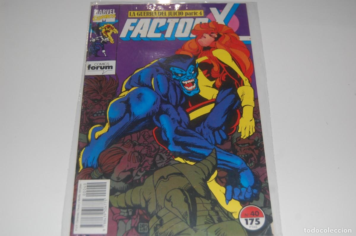 C&oacute;mics: COMIC - FACTOR X - N&ordm;40 - FORUM - MARVEL COMICS - EXCELENTE ESTADO. - Foto 1