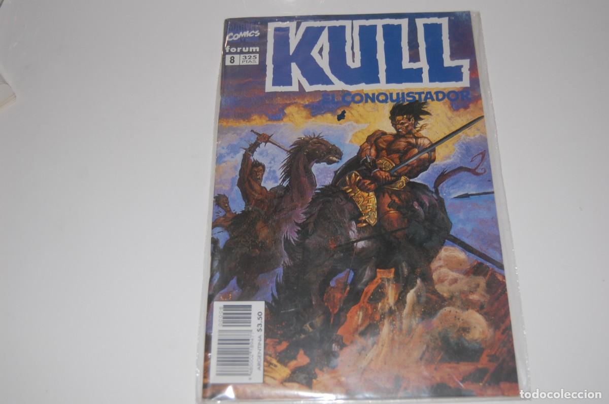 C&oacute;mics: COMIC - KULL EL CONQUISTADOR - N&ordm; 8 - MARVEL COMICS - FORUM - EXCELENTE ESTADO. - Foto 1