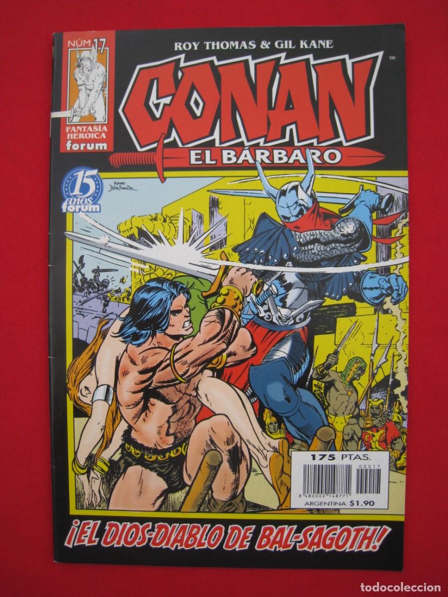 C&oacute;mics: CONAN EL BARBARO - N&ordm; 17 - FORUM. - Foto 1