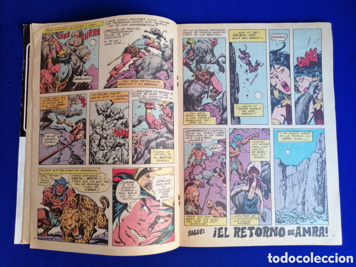 C&oacute;mics: CONAN EL BARBARO NUMERO 21 - Foto 8