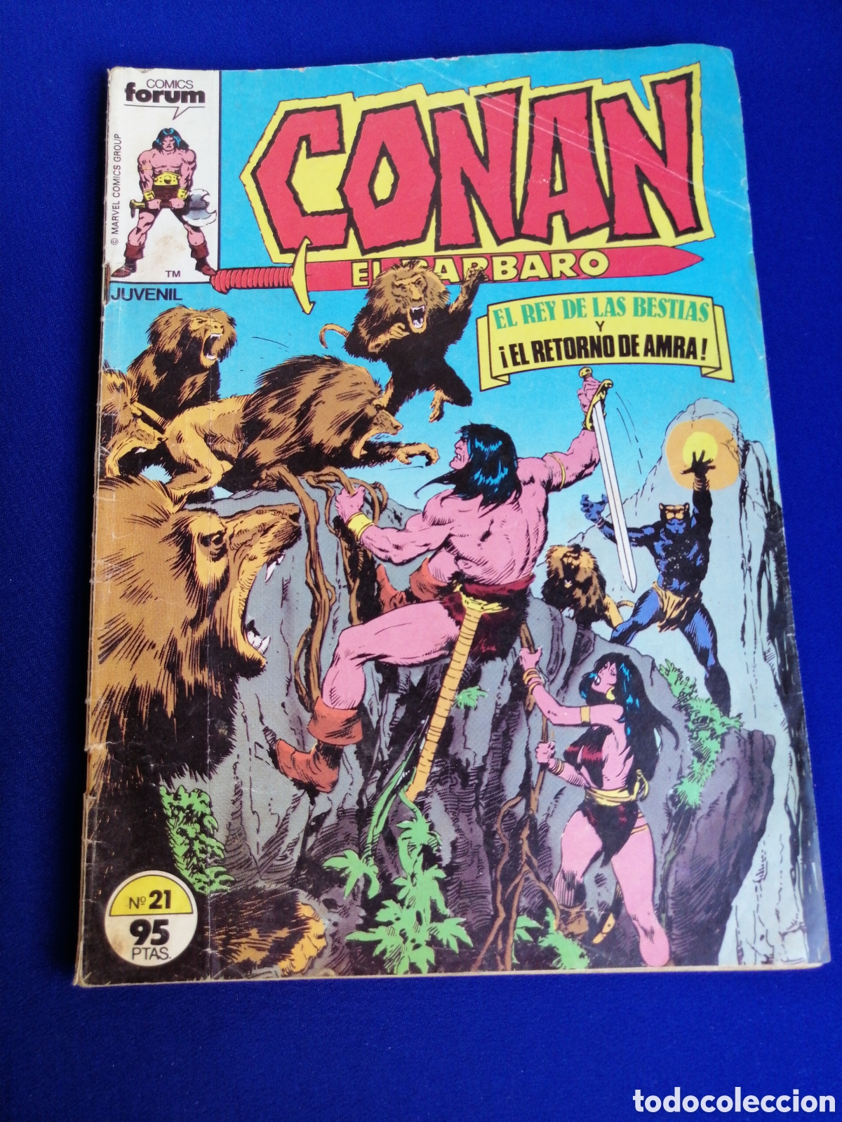 C&oacute;mics: CONAN EL BARBARO NUMERO 21 - Foto 1