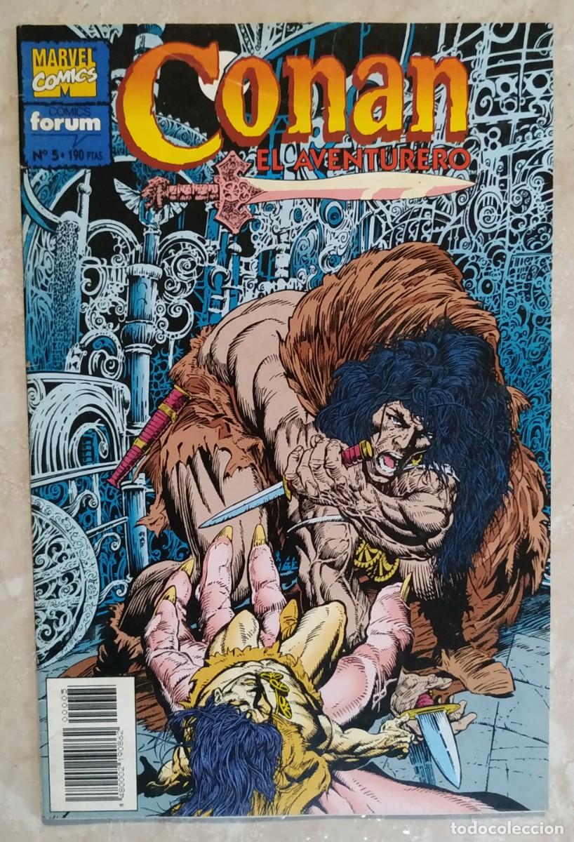 C&oacute;mics: CONAN EL AVENTURERO NUMERO 5 COMICS FORUM - Foto 1