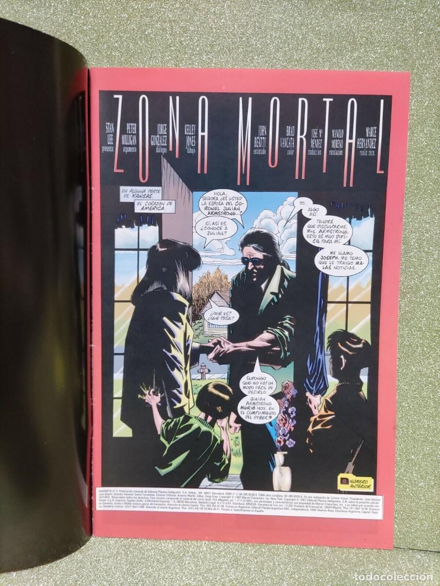 C&oacute;mics: C&Oacute;MIC - MAGNETO BATALLA POR EL TRONO N&ordm; 3 DE 4 - Foto 2