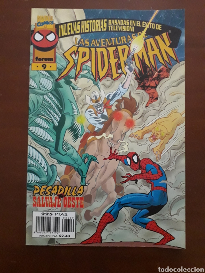 C&oacute;mics: Las aventuras de spiderman vol 2 num 9. Excelente estado - Foto 1