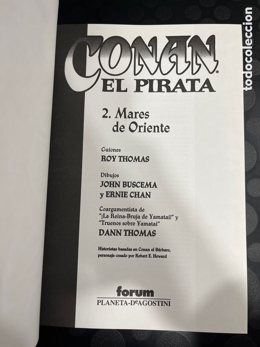 C&oacute;mics: CONAN EL PIRATA N.2 MARES DE ORIENTE ( 1999 ) - Foto 3