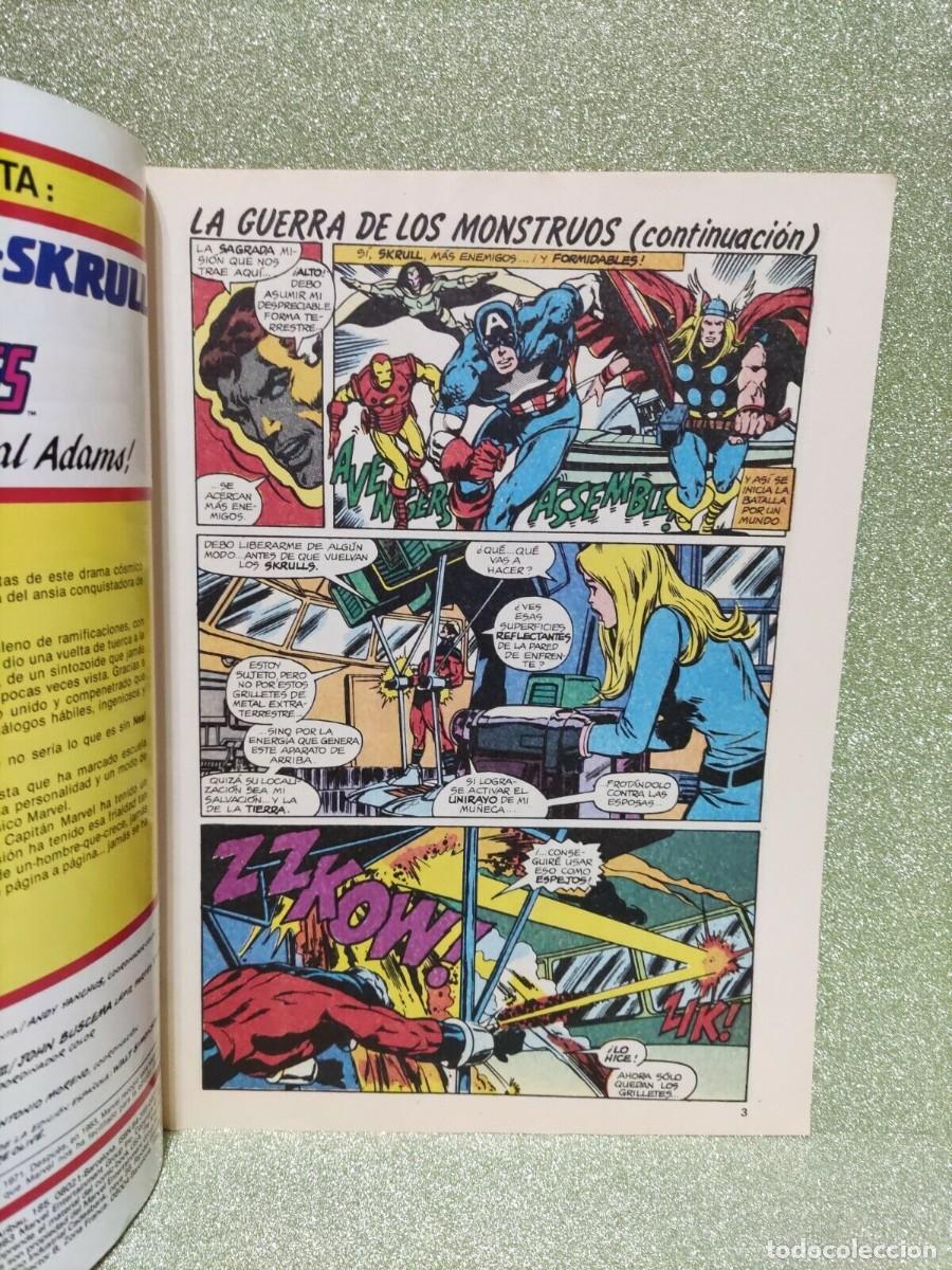 C&oacute;mics: C&Oacute;MIC - CLASICOS MARVEL LA GUERRA KREE-SKRULL N&ordm; 2 - Foto 2