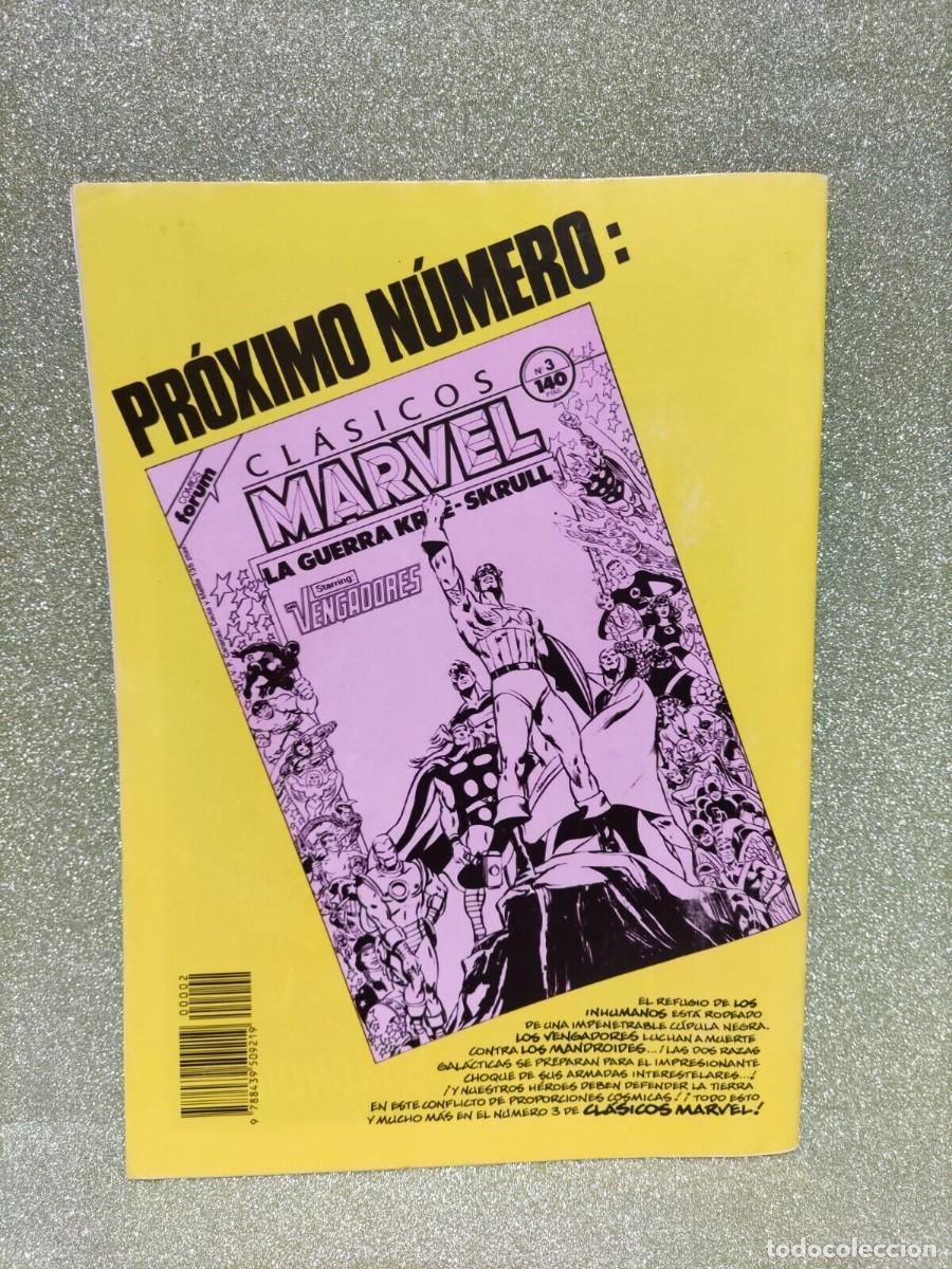 C&oacute;mics: C&Oacute;MIC - CLASICOS MARVEL LA GUERRA KREE-SKRULL N&ordm; 2 - Foto 3