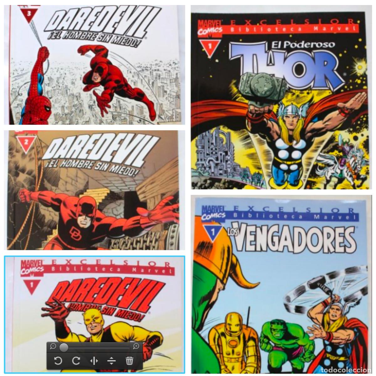 C&oacute;mics: OFERTA 5 COMICS -EXCELSIOR BIBLIOTECA MARVEL- DAREDEVIL,LOS VENGADORES Y THOR - Foto 1