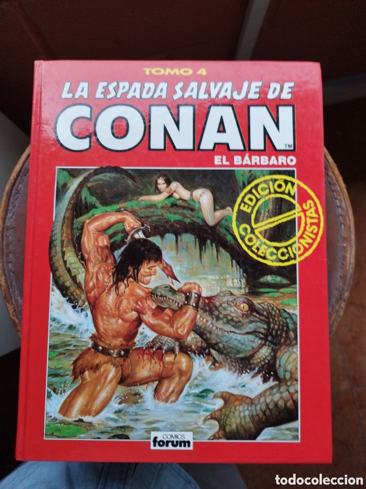 C&oacute;mics: La espada salvaje de Conan Tomo 4 Comics Forum a&ntilde;o 1990 - Foto 1