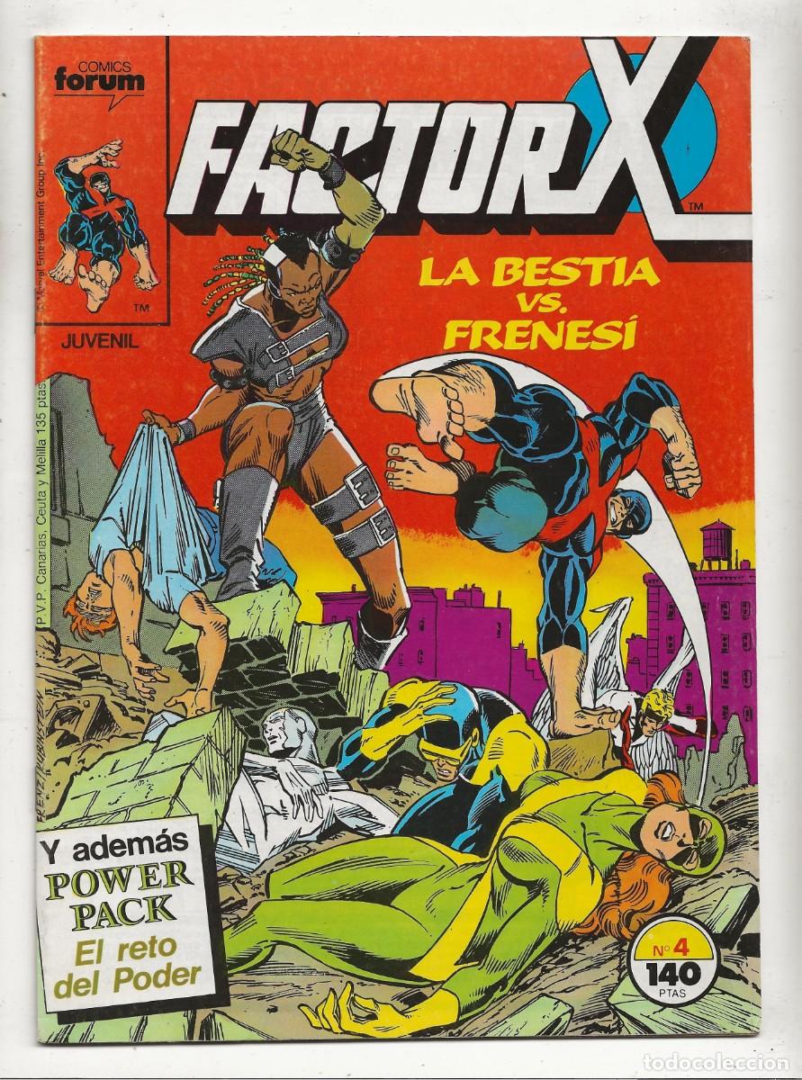 C&oacute;mics: FACTOR X - VOL. 1 - N&ordm; 4 - FORUM 1988 - Foto 1