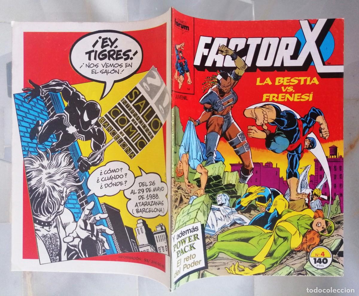 C&oacute;mics: FACTOR X - VOL. 1 - N&ordm; 4 - FORUM 1988 - Foto 2