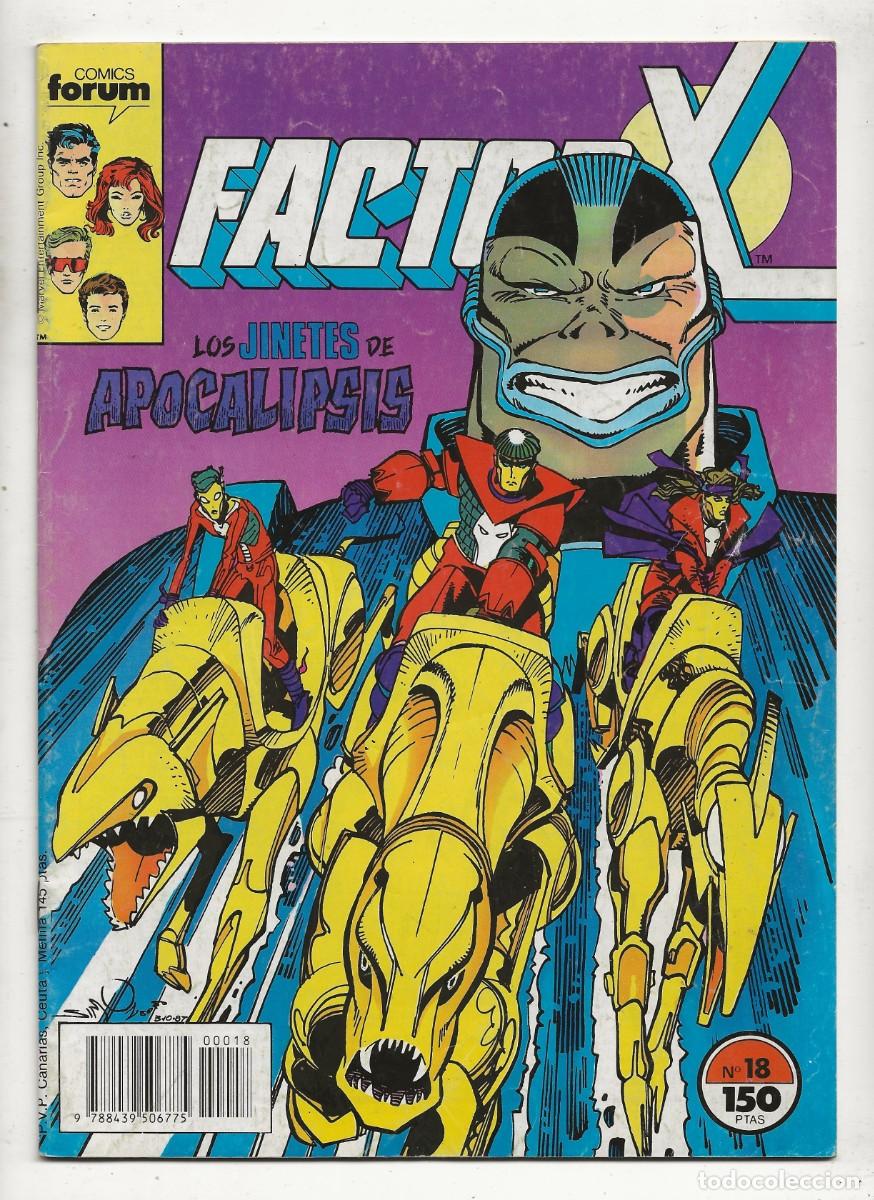 C&oacute;mics: FACTOR X - VOL. 1 - N&ordm; 18 - FORUM 1989 - Foto 1