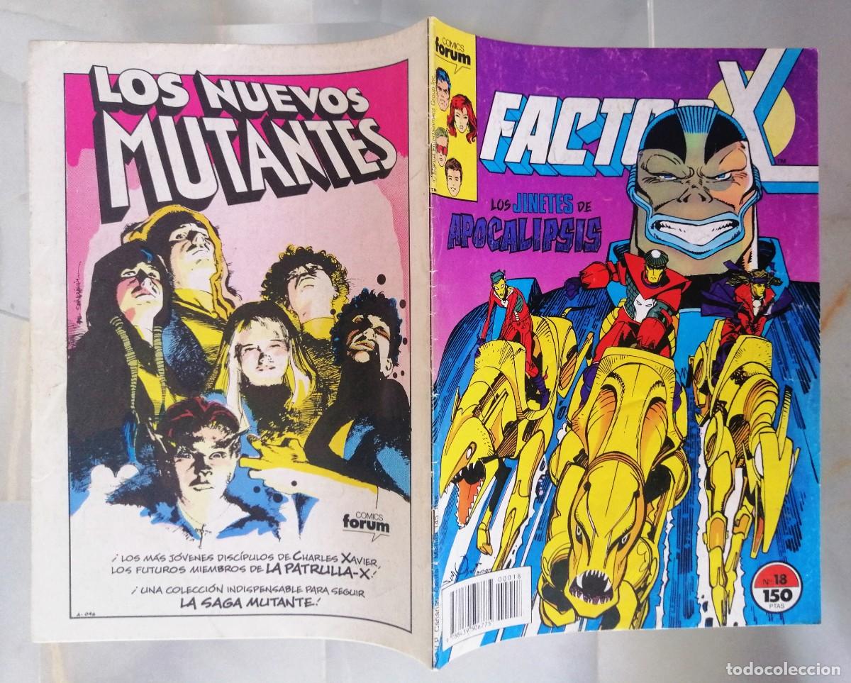 C&oacute;mics: FACTOR X - VOL. 1 - N&ordm; 18 - FORUM 1989 - Foto 2