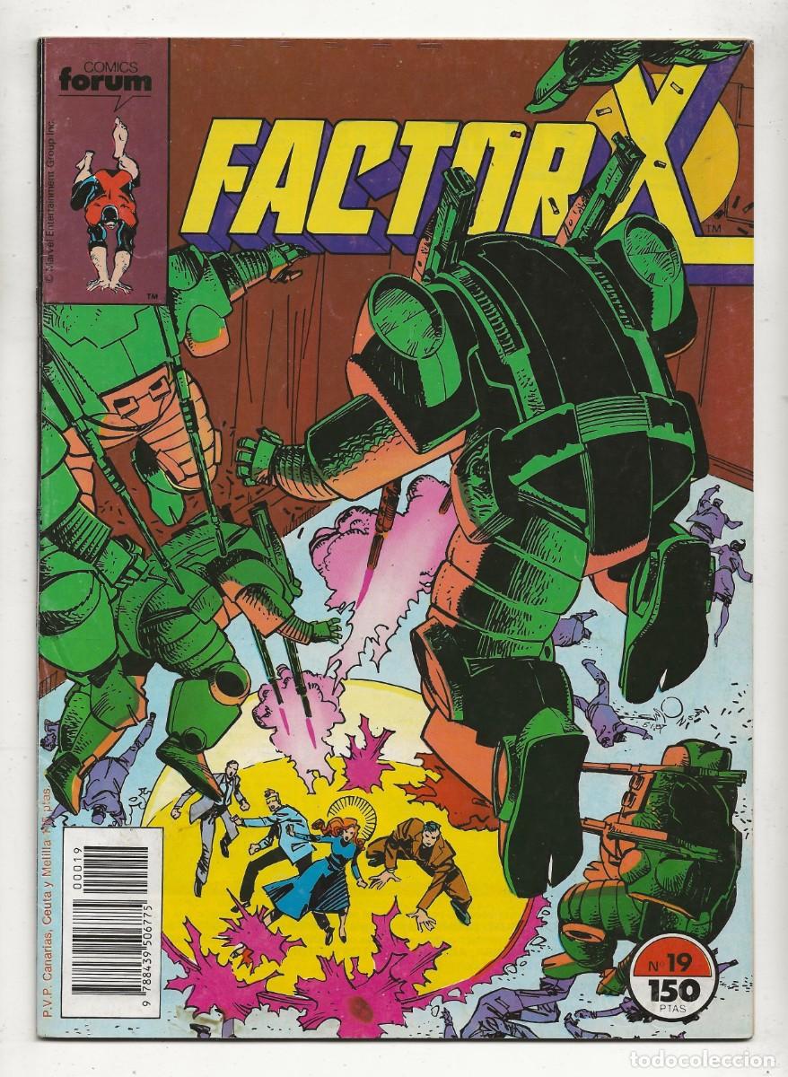 C&oacute;mics: FACTOR X - VOL. 1 - N&ordm; 19 - FORUM 1989 - Foto 1