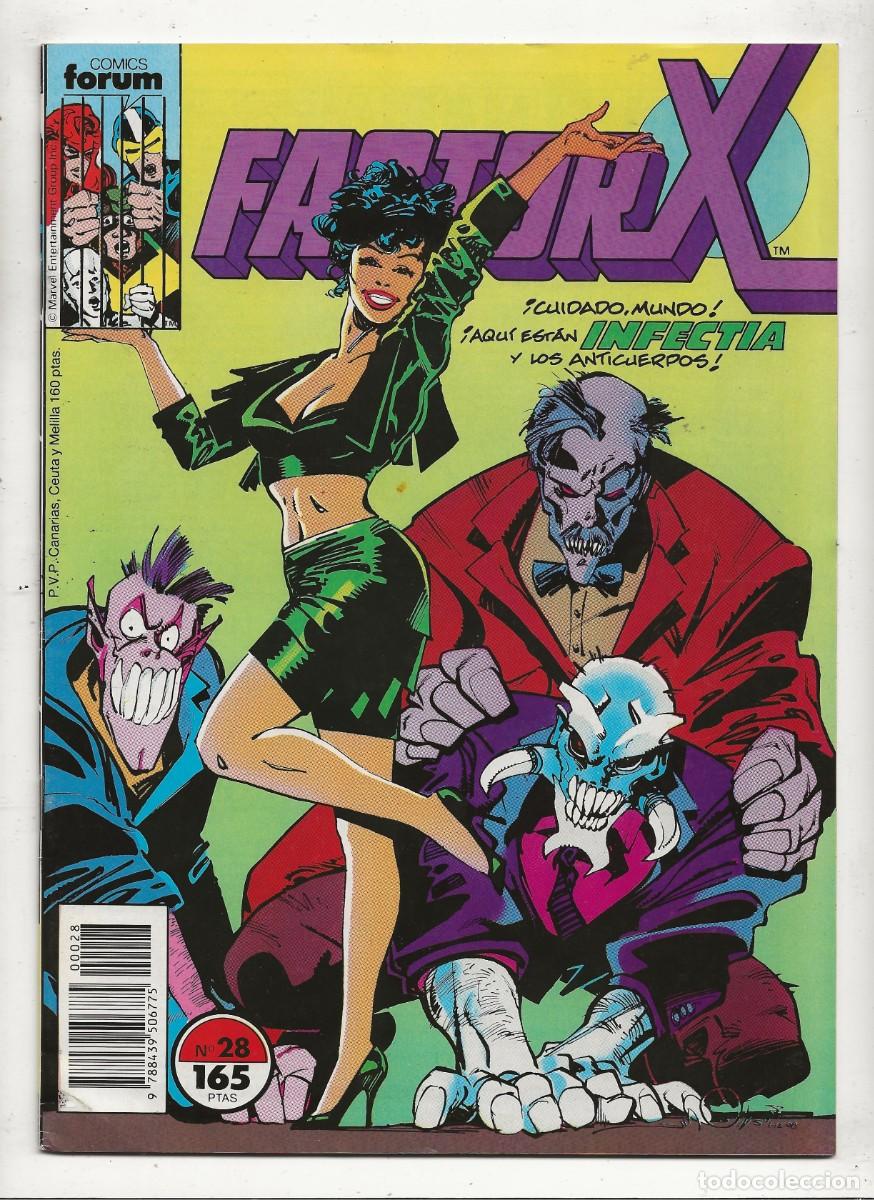 C&oacute;mics: FACTOR X - VOL. 1 - N&ordm; 28 - FORUM 1990 BUEN ESTADO - Foto 1
