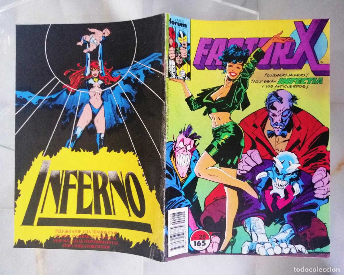 C&oacute;mics: FACTOR X - VOL. 1 - N&ordm; 28 - FORUM 1990 - Foto 2