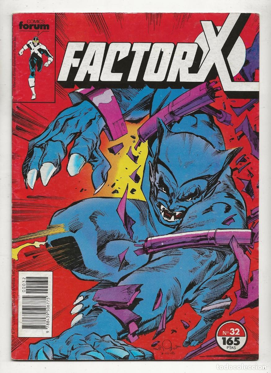C&oacute;mics: FACTOR X - VOL. 1 - N&ordm; 32 - FORUM 1990 - Foto 1