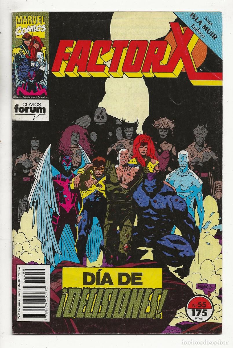 C&oacute;mics: FACTOR X - VOL. 1 - N&ordm; 55 - FORUM 1992 - Foto 1