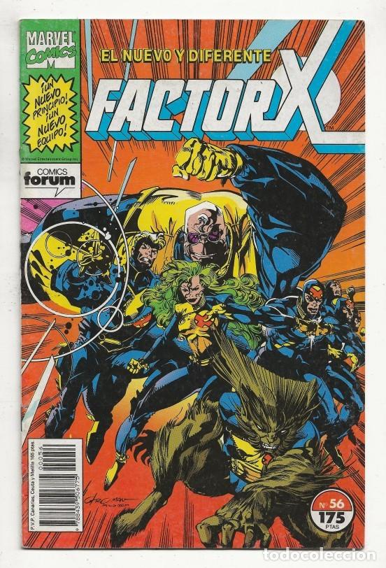 C&oacute;mics: FACTOR X - VOL. 1 - N&ordm; 56 - FORUM 1992 - Foto 1