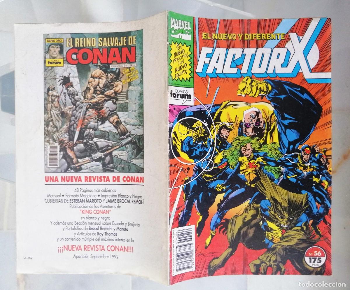 C&oacute;mics: FACTOR X - VOL. 1 - N&ordm; 56 - FORUM 1992 - Foto 2