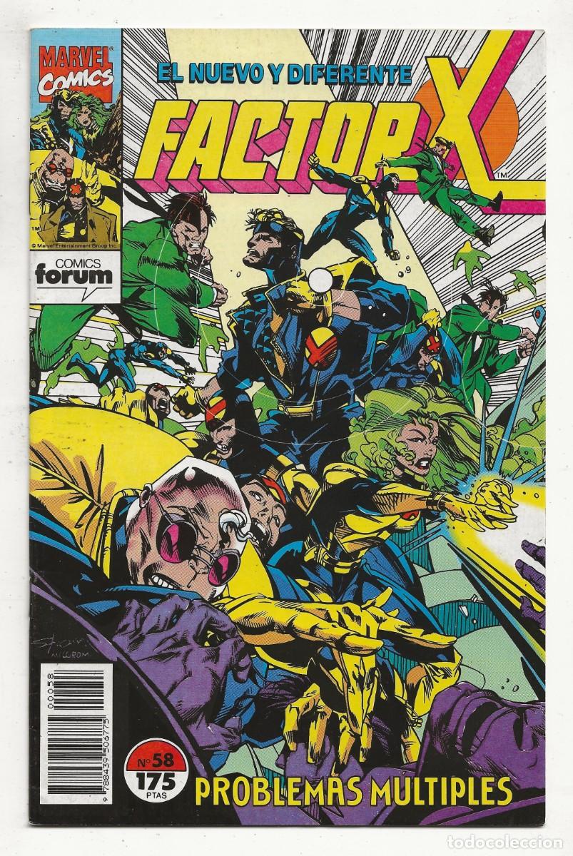C&oacute;mics: FACTOR X - VOL. 1 - N&ordm; 58 - FORUM 1992 BUEN ESTADO - Foto 1
