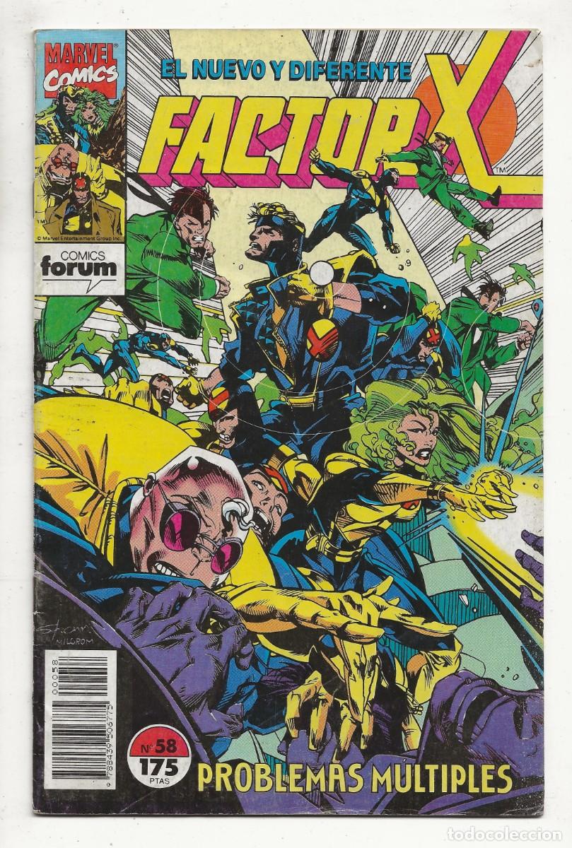 C&oacute;mics: FACTOR X - VOL. 1 - N&ordm; 58 - FORUM 1992 - Foto 1