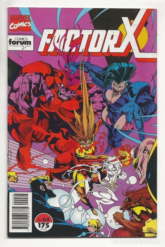 C&oacute;mics: FACTOR X - VOL. 1 - N&ordm; 64 - FORUM 1992 BUEN ESTADO - Foto 1