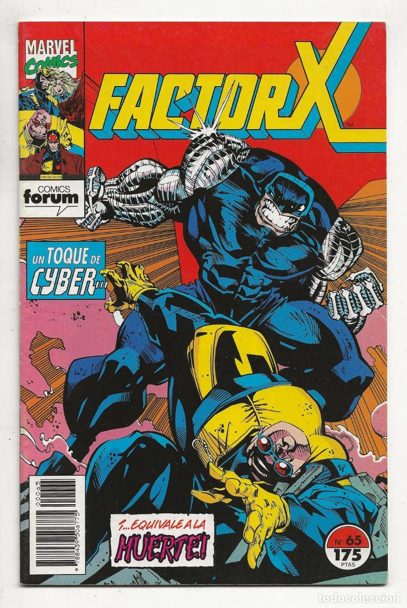 C&oacute;mics: FACTOR X - VOL. 1 - N&ordm; 65 - FORUM 1992 BUEN ESTADO - Foto 1