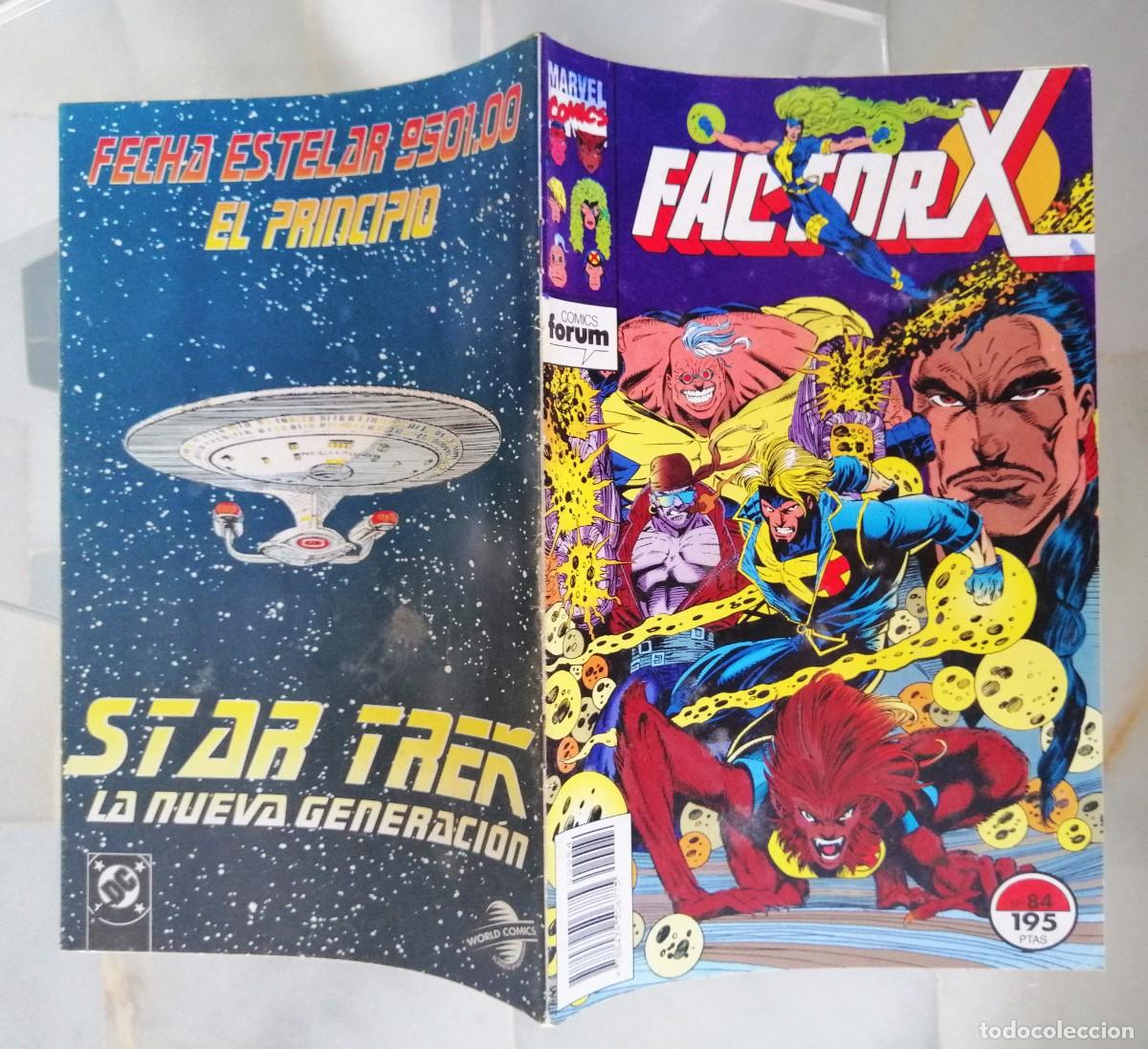 C&oacute;mics: FACTOR X - VOL. 1 - N&ordm; 84 - FORUM 1992 - Foto 2