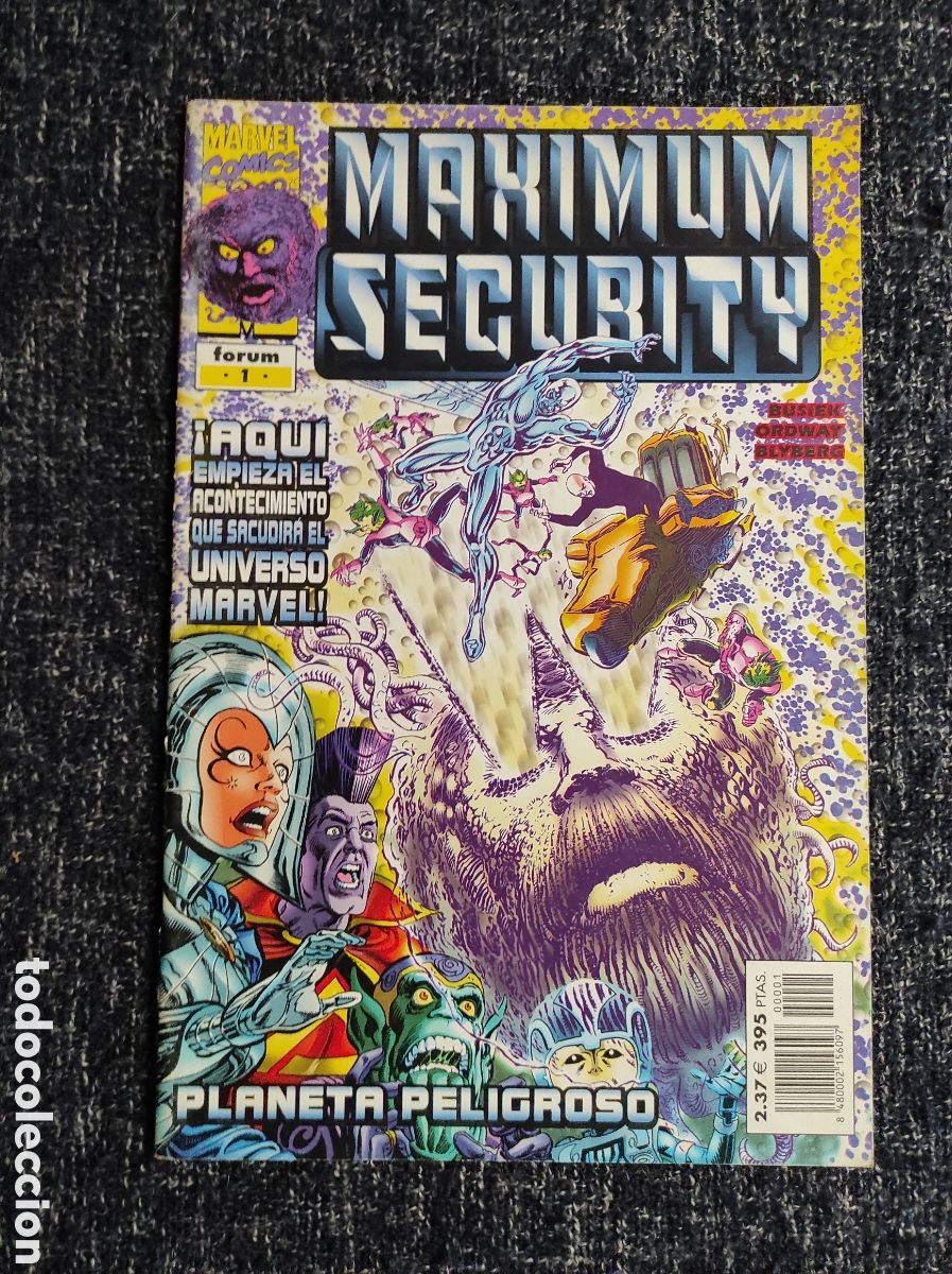 C&oacute;mics: MAXIMUM SEGURITY,N&ordm; 1 edita : FORUM - Foto 1