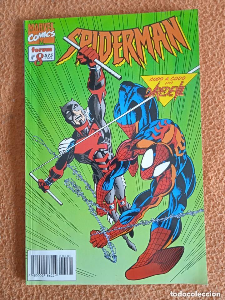 C&oacute;mics: SPIDERMAN 8 VOL 2 LOMO BLANCO- CODO A CODO CON DAREDEVIL- FORUM - Foto 1