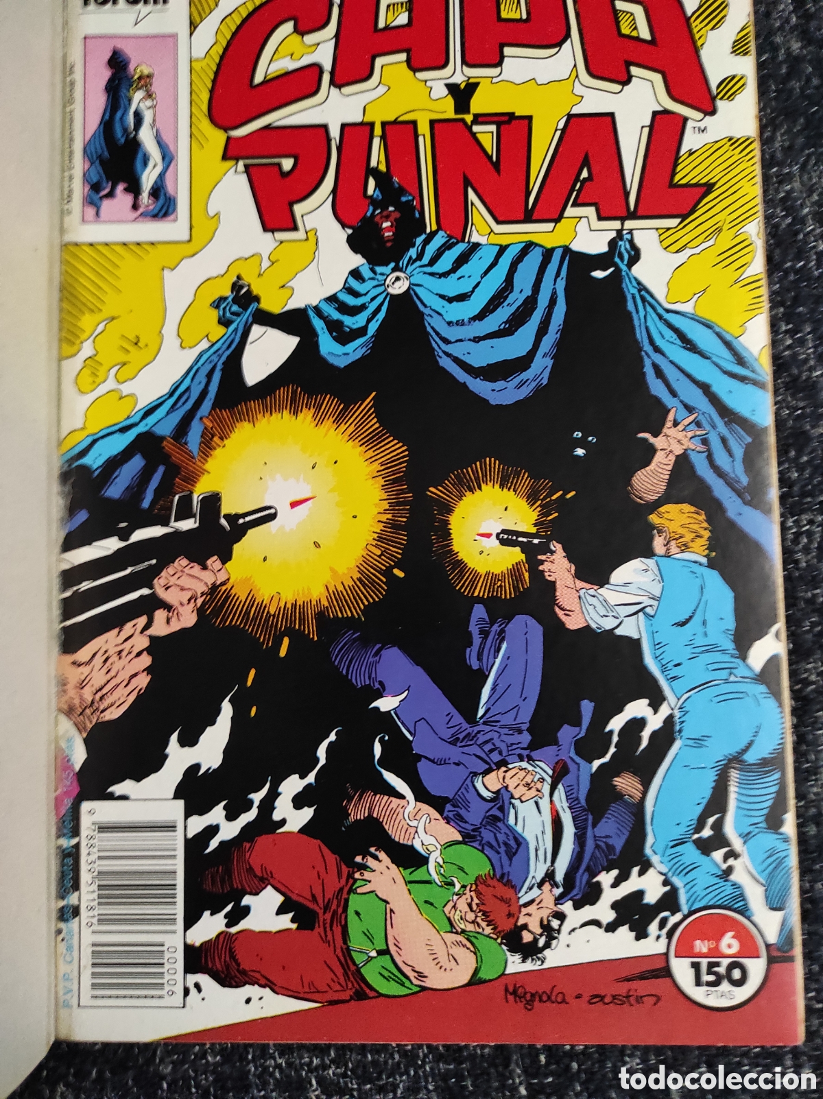C&oacute;mics: CAPA Y PU&Ntilde;AL - TOMO CONTIENE N&ordm; 6 AL 10 -ED. FORUM - Foto 2