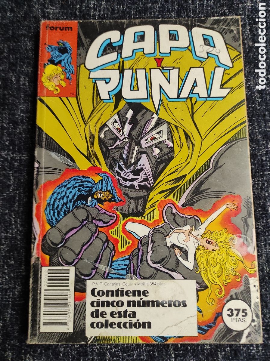 C&oacute;mics: CAPA Y PU&Ntilde;AL - TOMO CONTIENE N&ordm; 6 AL 10 -ED. FORUM - Foto 1