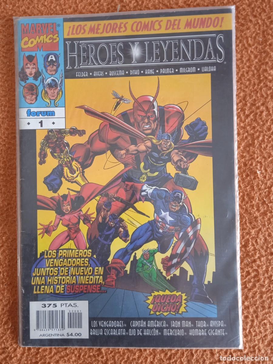 C&oacute;mics: HEROES Y LEYENDAS 1 DE 2 FORUM - Foto 1