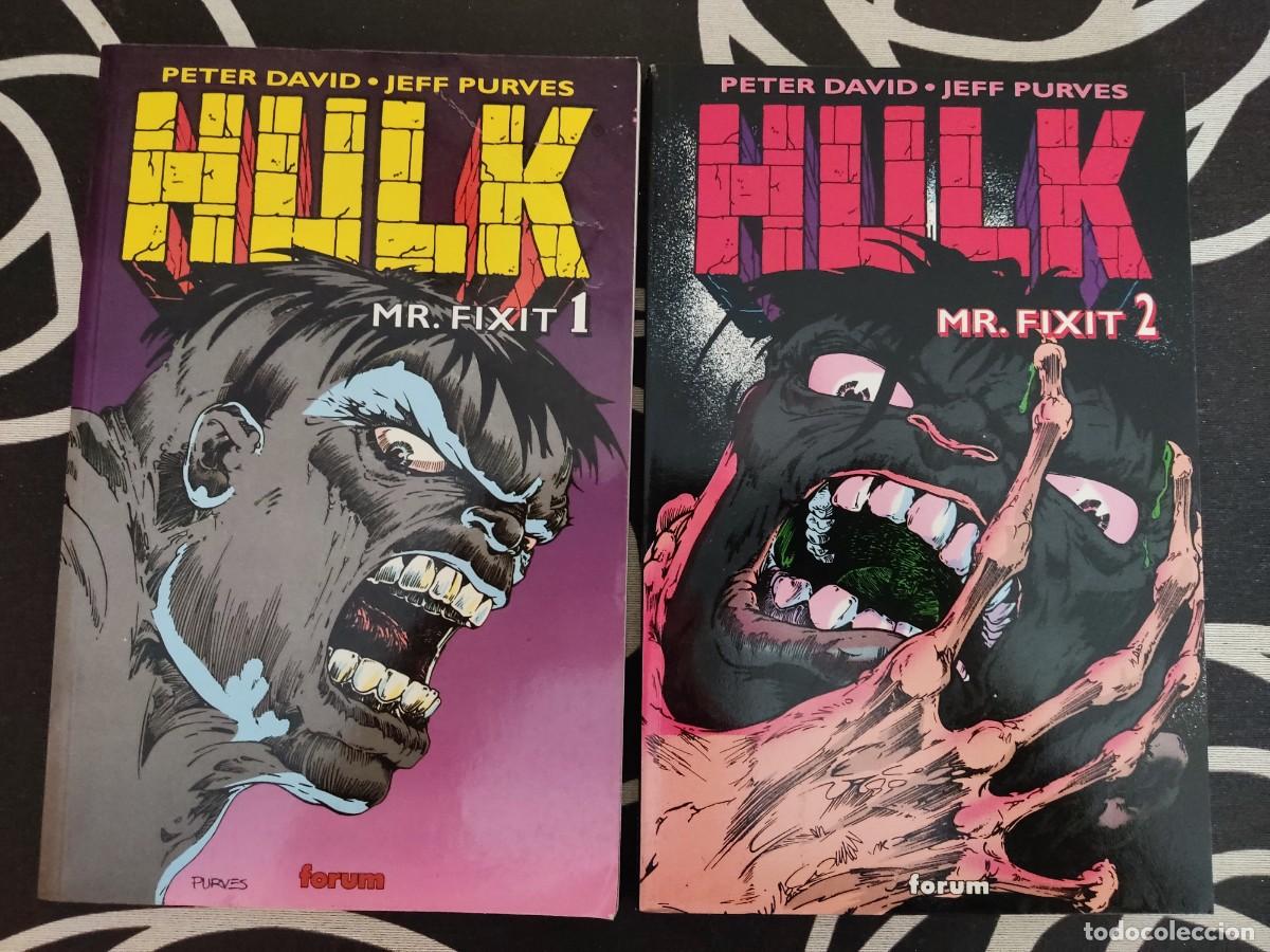 C&oacute;mics: HULK - MR. FIXIT 1 Y 2 (FORUM) - COLECCION COMPLETA / 2 TOMOS - Foto 1