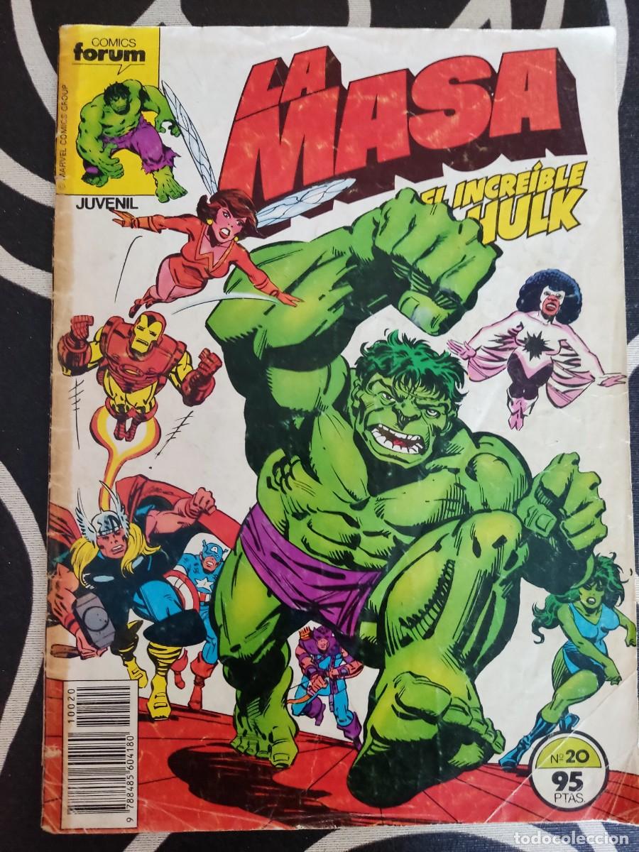 C&oacute;mics: LA MASA INCREIBLE HULK (F&Oacute;RUM) N&Uacute;MERO 20 - Foto 1