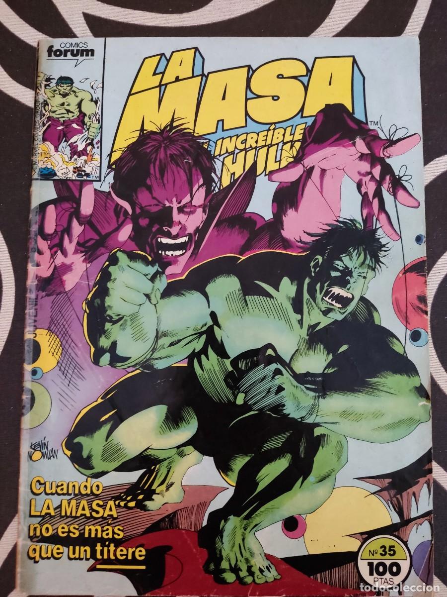 C&oacute;mics: LA MASA INCREIBLE HULK (F&Oacute;RUM) N&Uacute;MERO 35 - Foto 1