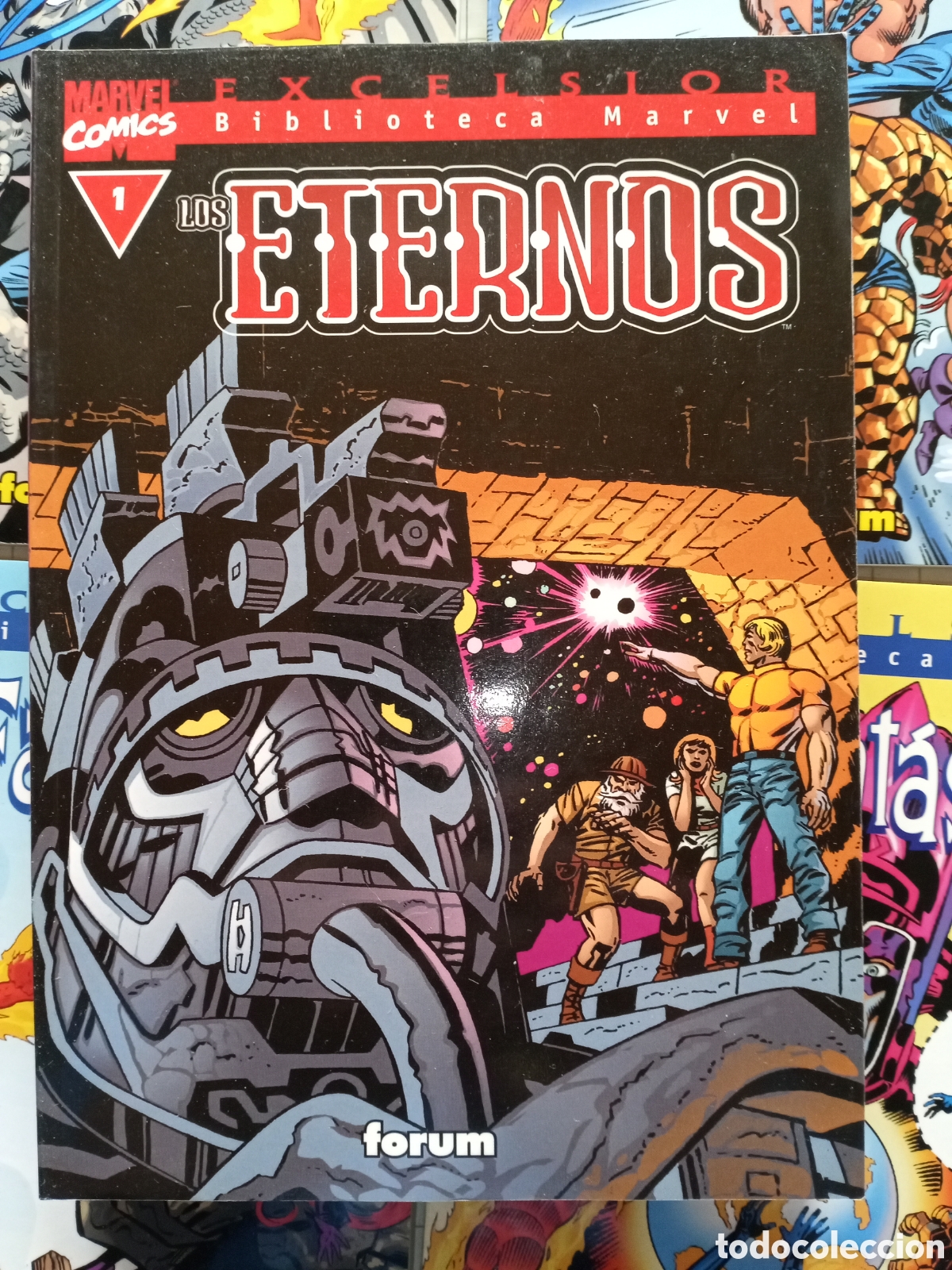 C&oacute;mics: Biblioteca Marvel Los Eternos 1 cj82 - Foto 1