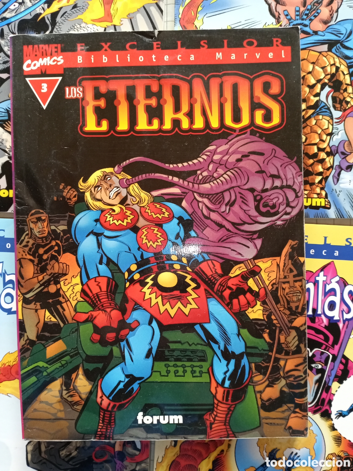 C&oacute;mics: Biblioteca Marvel Los Eternos 3 cj82 - Foto 1