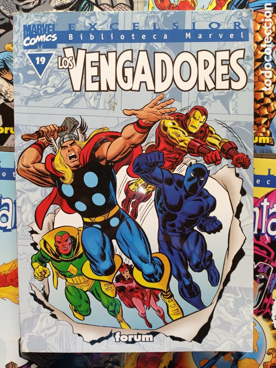 C&oacute;mics: Biblioteca Marvel Los Vengadores 19 cj82 - Foto 1