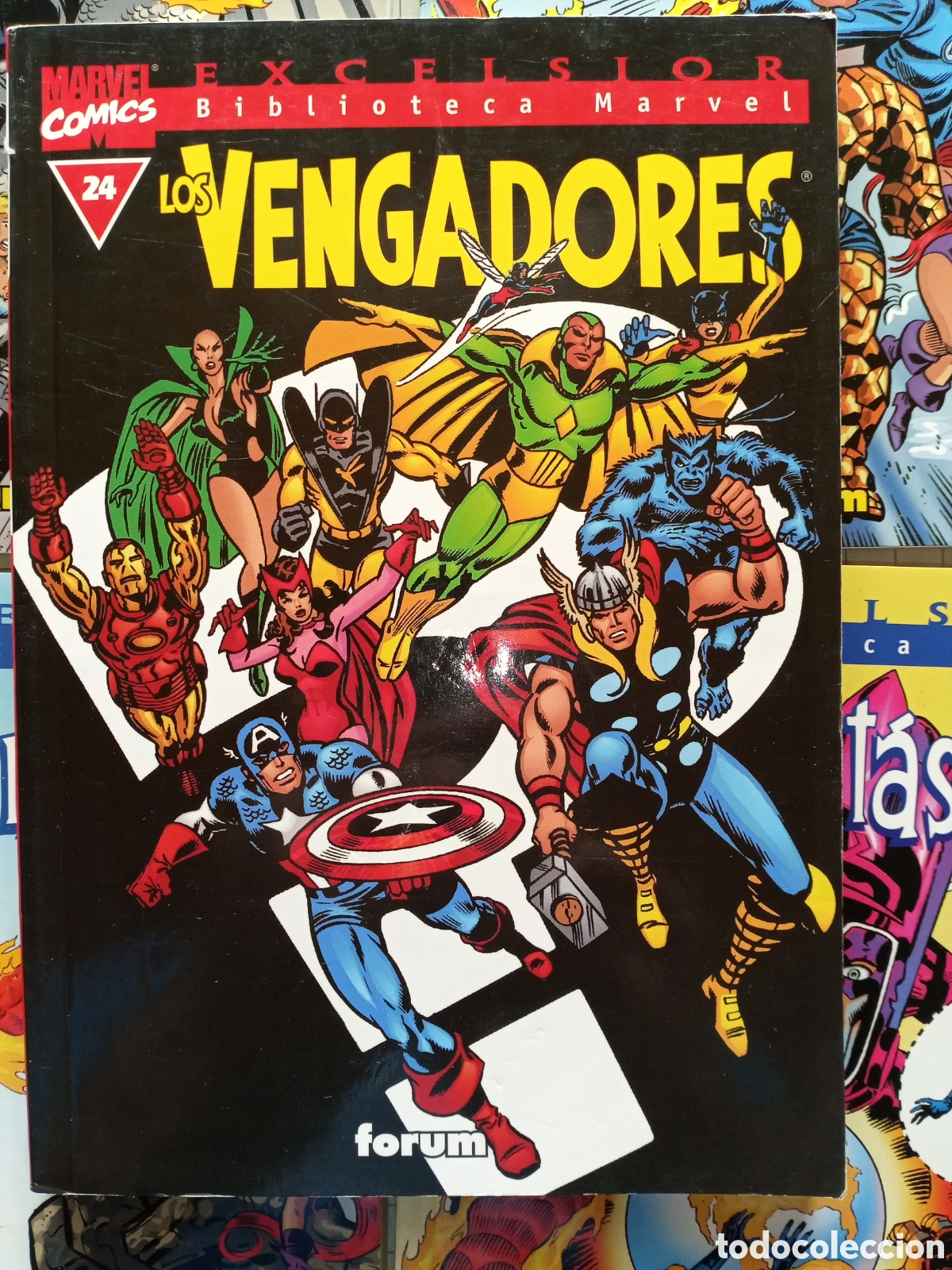 C&oacute;mics: Biblioteca Marvel Los Vengadores 24 cj82 - Foto 1