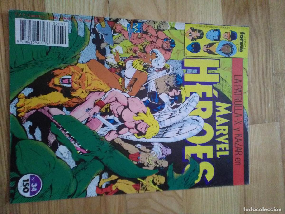 C&oacute;mics: Comic FORUM MARVEL Marvel Heroes numero 34 patrulla x y ka zar (sin complemento) - Foto 1