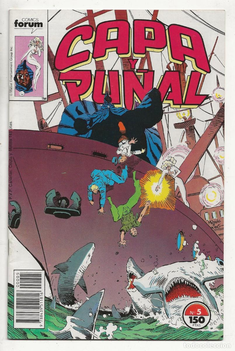 C&oacute;mics: CAPA Y PU&Ntilde;AL N&ordm; 5 - FORUM 1989 EXCELENTE ESTADO - Foto 1
