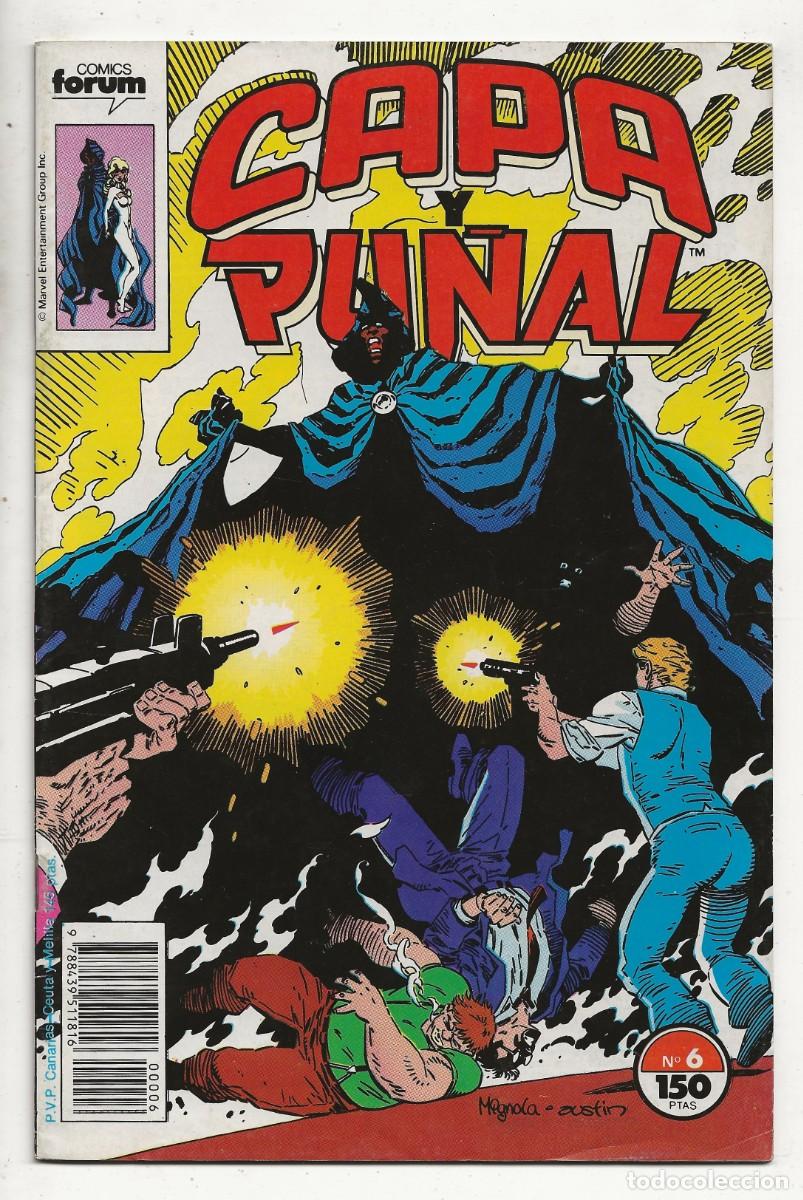 C&oacute;mics: CAPA Y PU&Ntilde;AL N&ordm; 6 - FORUM 1989 EXCELENTE ESTADO - Foto 1