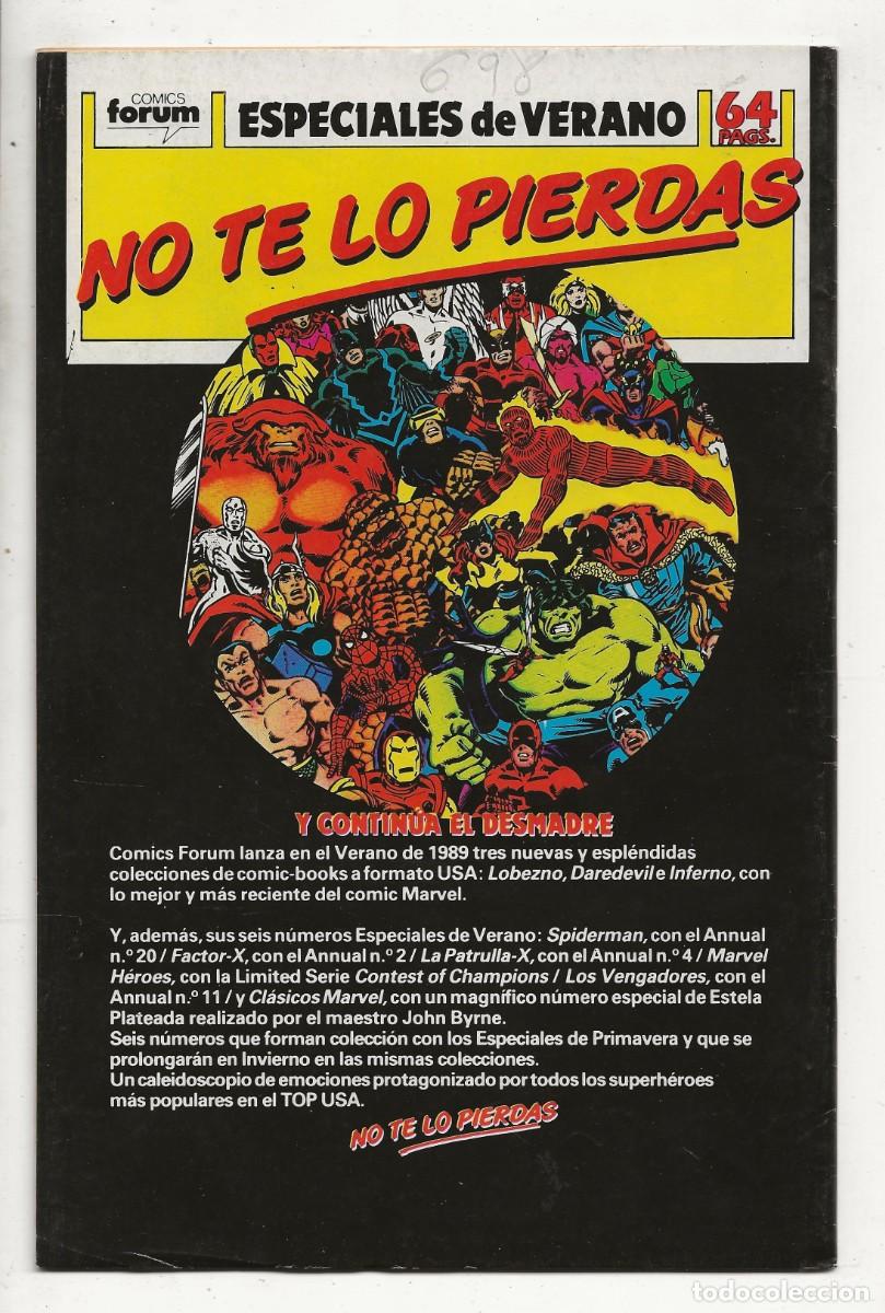 C&oacute;mics: CAPA Y PU&Ntilde;AL N&ordm; 6 - FORUM 1989 EXCELENTE ESTADO - Foto 2